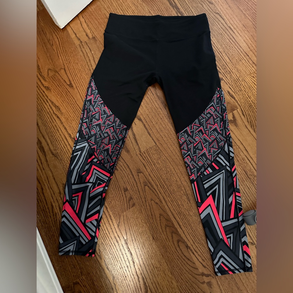 Red and black fabletics set